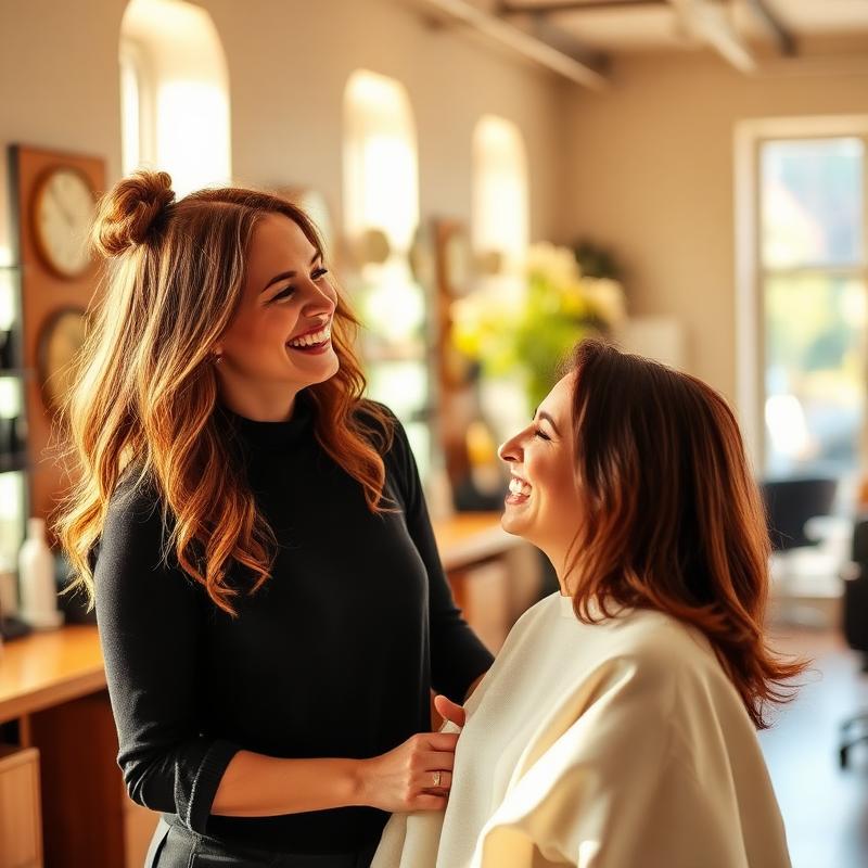 Atmosphäre im Salon